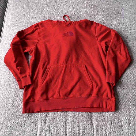 The North Face Red Pullover Hoodie | Size XL Streetwear Outdoor Essential - Picture 1 of 5